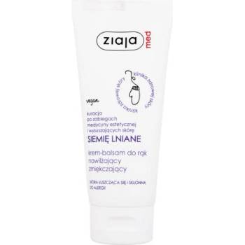 Ziaja Med Linseed Hand Cream-Balm защитен крем-балсам за ръце 100 ml за жени