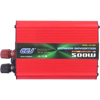 CEJ Висококачествен Инвертор на напрежение cej 12v или 24v - 220v 500w (pi-cej500)