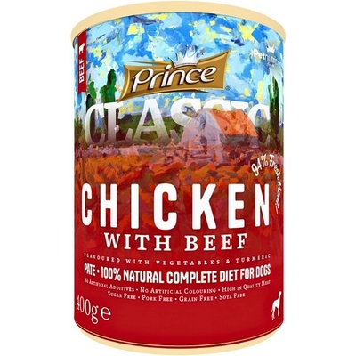 Prince Classic beef chicken & vegetable 400 g