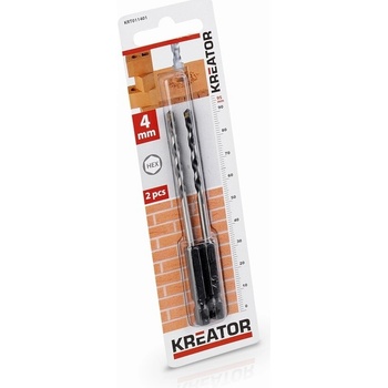 Kreator vrták do betónu 4 × 95 mm HEX KRT011401
