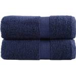 vidaXL Премиум кърпи за гости SOLUND 2 бр. тъмносини 30x50 см 600 г/м2 (137254)
