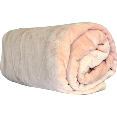 TP deka mikroflanel světle béžová 150x200