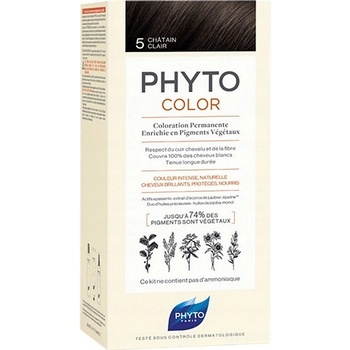 Phyto Color barva 5 Light Brown