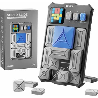 Logická elektronická hra Giiker - Super Slide Puzzle Game - Moon Grey uni