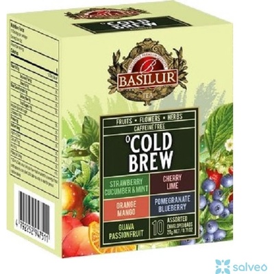 BASILUR Cold Brew Assorted přebal 10 x 2 g