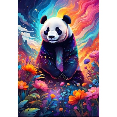 Alipson Barevná panda 1000 dílků