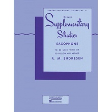 Supplementary Studies for Saxophone / Doplňující etudy pro saxofon