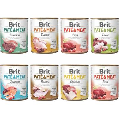 Brit Paté & Meat Dog Mix 8 x 800 g