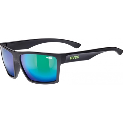 uvex Слънчеви очила Uvex LGL 29 Mirror S3 Sunglasses - Black Mat / Green - размер One Size (205-0774-0111)