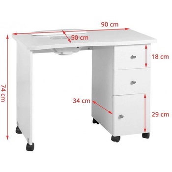 Active Дървено бюро с абсорбатор 011b (104553)