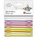 TITANUM Plastic needles 90mm mix colors 10pcs