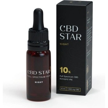 CBD Star Konopný CBD olej NIGHT 10% 10 ml