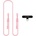Tech-Protect c5se rope crossbody strap baby pink (5906302336029)