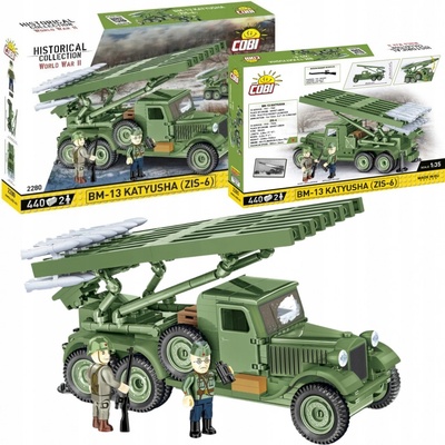 Cobi 2280 World War II Ruský raketomet BM-13 KATYUSHA ZIS-6