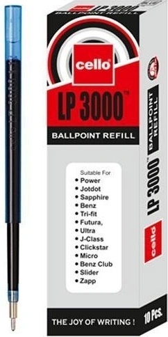 Gel Pen Cello Sapphire Pen Refill Cello Sapphire Cello Lp 3000