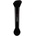 Black Up Contour Multi Face Brush 1 мултифункционална четка за грим за жени 1 бр