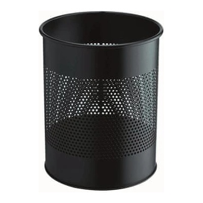 Durable Odpadkový kôš, čierna, kov, 15 l, 331001