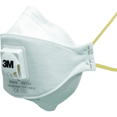 Ardon F1025 respirátor 3M AURA 9312+ Bílá žlutá