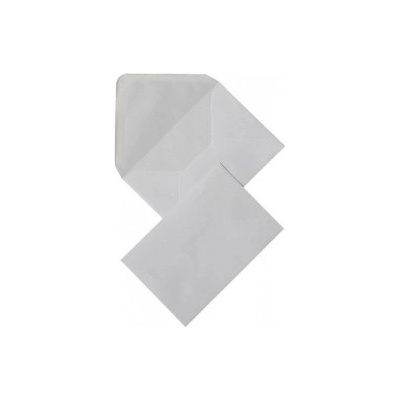 Obálka obyčajná C7 80g, 80x120mm, biela (bal=25ks)
