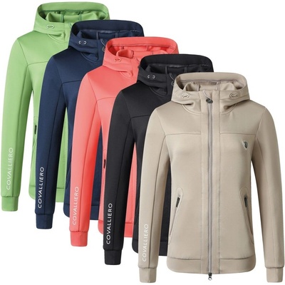 Covalliero Hoodie dámská coral – Zboží Mobilmania