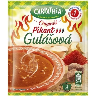 Carpathia Originál Pikant Gulášová polievka 58 g