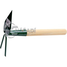 FED Motyčka špičatá,2zubá s násadou 25cm