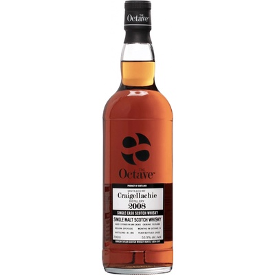 The Octave Craigellachie 2008 13y 53,9% 0,7 l (čistá fľaša)