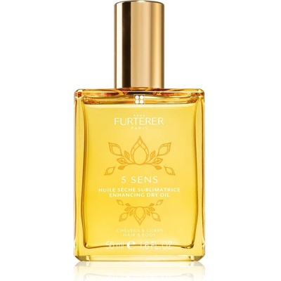 Rene Furterer 5 Sens posilující suchý olej na tělo a vlasy 50 ml