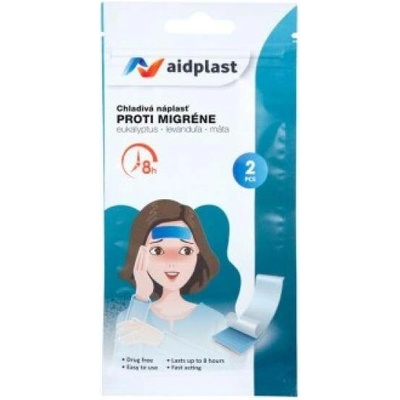 Aidplast Chladivé náplasti proti migréně 2 ks