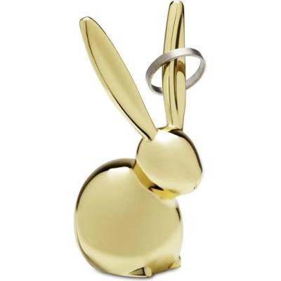 Umbra stojánek na prstýnky Zoola Bunny zlatý