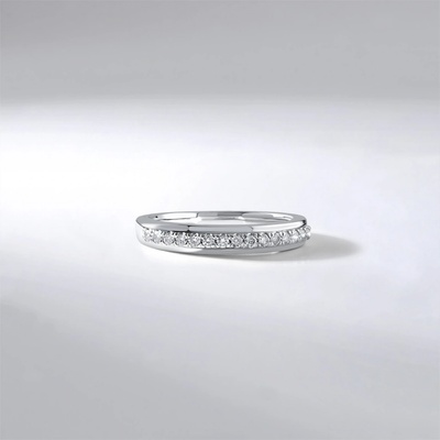 Lillian Vassago Zásnubní Prsten s brilianty bílé zlato LLV59 DR134W