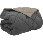 Pure Line Home Зимна двулицева олекотена завивка Color Arctic с полиестерен пълнеж, 450 г/м2, в светлосиво и антрацит