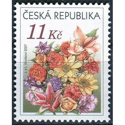 Česká pošta (2007) č. 511 ** - Česká republika - Gratulační kytice