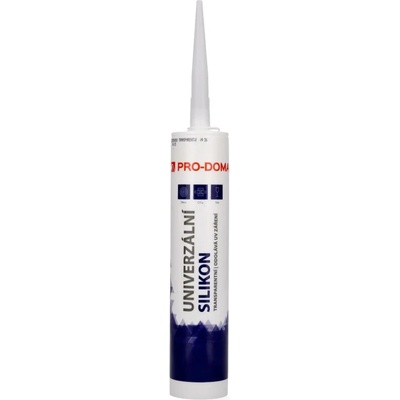 PRO-DOMA Silikon univerzální 310 ml transparentní