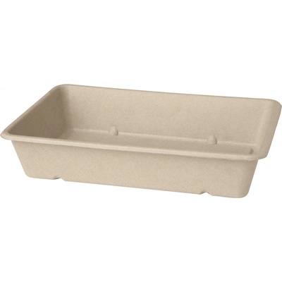 DUNI krabička bagasa brown 1200 ml gpoke, 230 × 155x46 mm viečko: