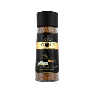 Trung Nguyen Legend Gold лиофилизирано разтворимо кафе Виетнамско разтворимо кафе 100 г