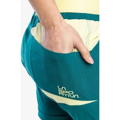 La Sportiva dámské lezecké kraťasy Mantra Short everglade/zest