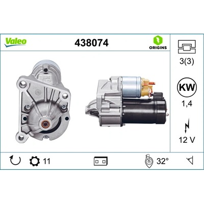 żtartér VALEO 438074