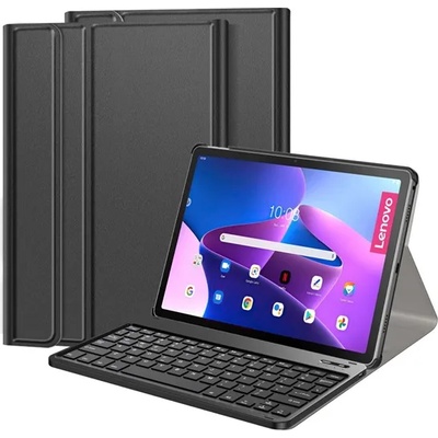 Gigapack Lenovo Tab M10 Plus GIGAPACK Tok стояща, с кожен ефект FLIP, моливник, ЧЕРНА GP-132502 (GP-132502)