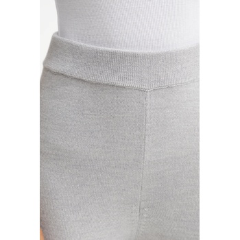 MM Вълнен спортен панталон mm hamburg в сиво с изчистен дизайн 2526336018600 (2526336018600)