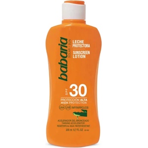 Babaria Aloe Sunscreen Lotion PF30 200ml - Orange (Orange)