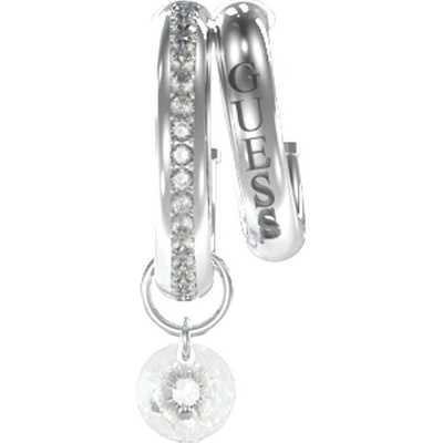 Guess Dizajnová single náušnice Crazy Earrings JUBE03294JWRHT