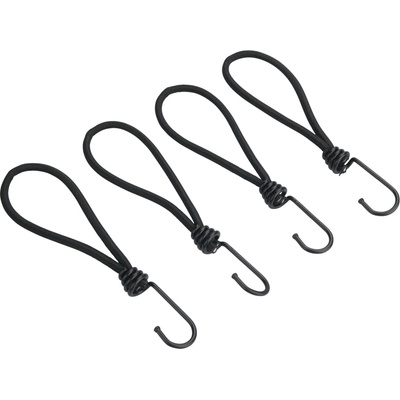EXTOL PREMIUM gumy upínací krátké latexové 4ks, 18cm x O 6mm, latex EXT8861110
