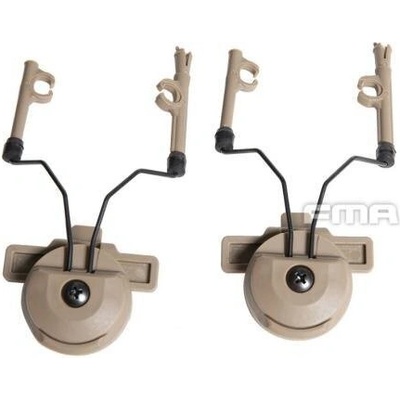 Adaptér EX3.0 GEN2 Rails na prilbu pre slúchadlá FMA Coyote