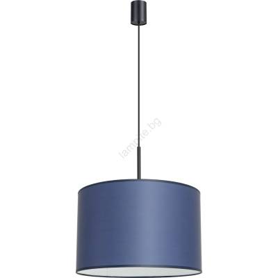 Sollux SL. 1851 - Висяща лампа NEVIA на кабел 1xE27/15W/230V, Ø 40 cm, синя (SLX1586)