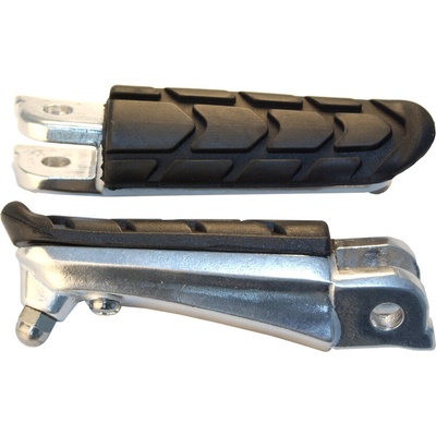 EMGO stupačka řidiče (komplet 2 ks. pravý levý) HONDA CBR 600 F4 99-06, VFR 800 02-09, VFR 1200F 10-13, CBR 1100XX 99-03 (605D,605I) (JR310302L;JR310302R)
