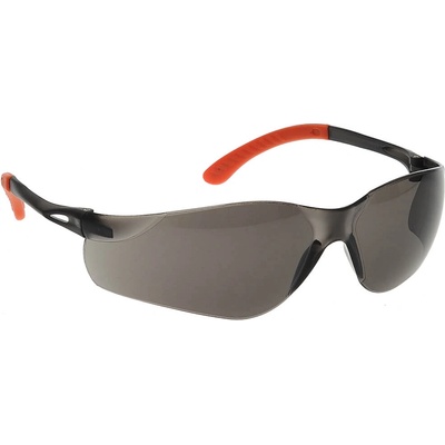 Portwest pan view pw38 / Защитни спортни очила, uv защита - опушени/оранжеви (pw38sor)