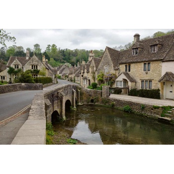 DIMEX ART s. r. o Флизелинов фототапет село котсуолд 375 x 250 см