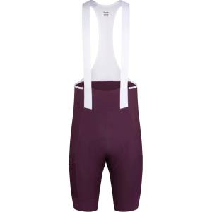 Rapha Мъжки клин за колоездене Rapha Brevet Element Cargo Bib Shorts Cycling bottoms - Plum / White - размер XXL (055-3572-0516)