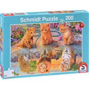 Schmidt Spiele Детски пъзел Schmidt от 200 части - Когато порастна (56516) - baby